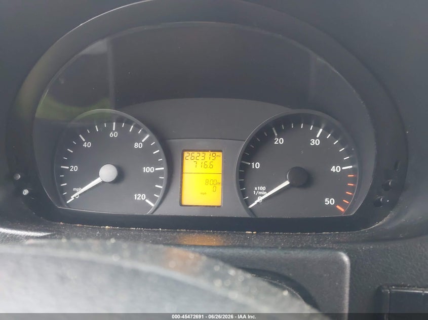 2012 MERCEDES-BENZ SPRINTER VAN 3.0L V-6 DI, DOHC, TURBO, 188HP
