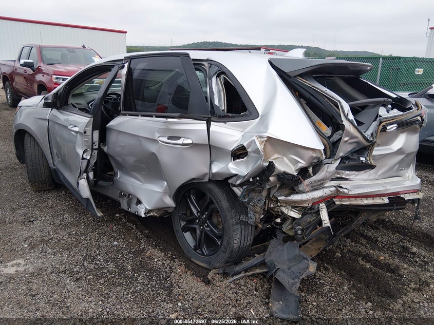 Vin: 2fmpk3j88jbb10059, lot: 45970834, ford edge sel 20183