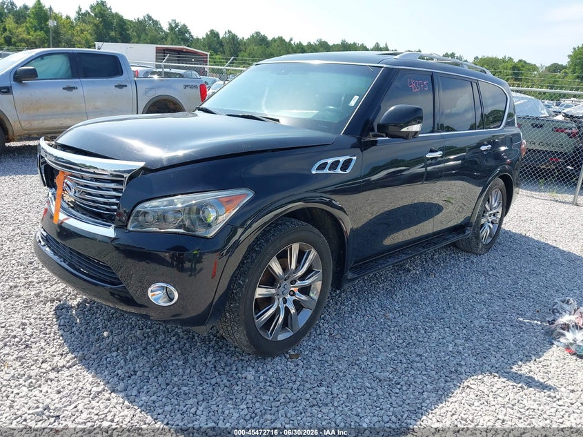 Vin: jn8az2nf1b9504286, lot: 45970853, infiniti qx56 20112