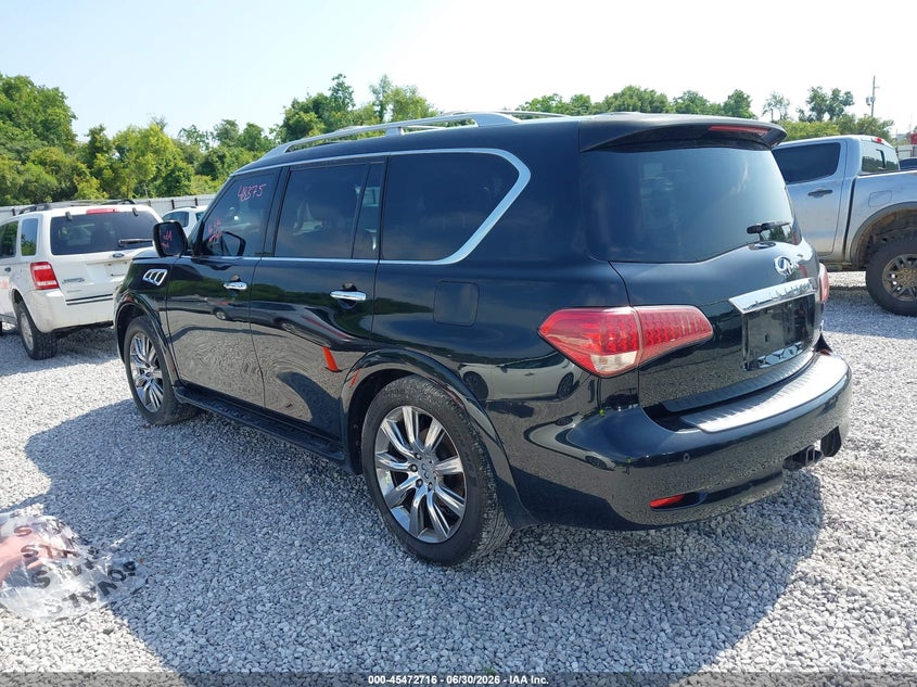 Vin: jn8az2nf1b9504286, lot: 45970853, infiniti qx56 20113
