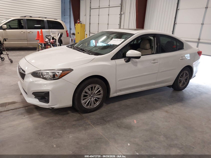 Vin: 4s3gkad65h3626294, lot: 45970857, subaru impreza 2.0i premium 20172