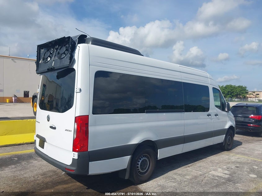 2026 Mercedes-Benz Sprinter 2500 High Roof 4-Cyl Diesel VIN: W1Z4KGHY7TT604699 Lot: 45472791