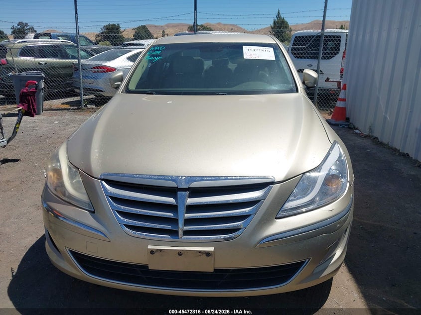 2012 Hyundai Genesis 3.8 VIN: KMHGC4DD6CU152691 Lot: 45472816