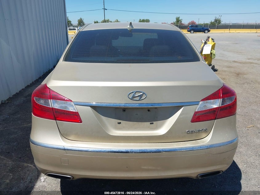 2012 Hyundai Genesis 3.8 VIN: KMHGC4DD6CU152691 Lot: 45472816