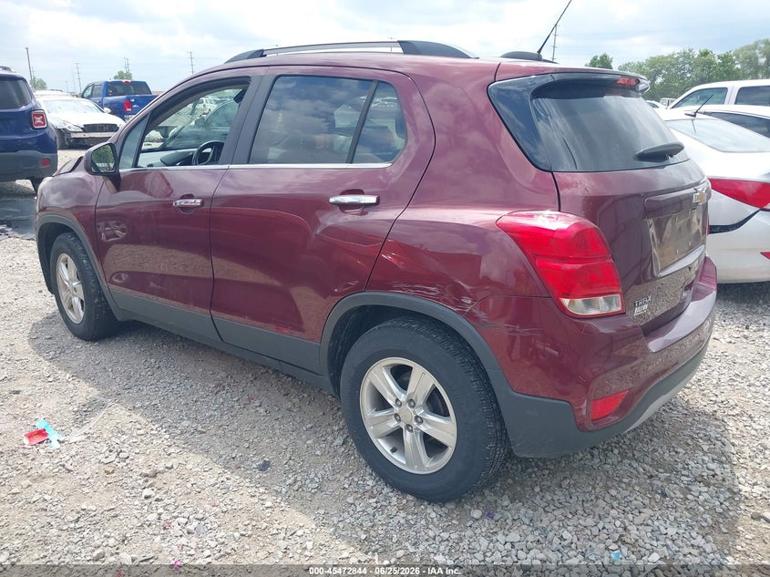 Vin: 3gncjlsb4hl149673, lot: 45970981, chevrolet trax lt 20173