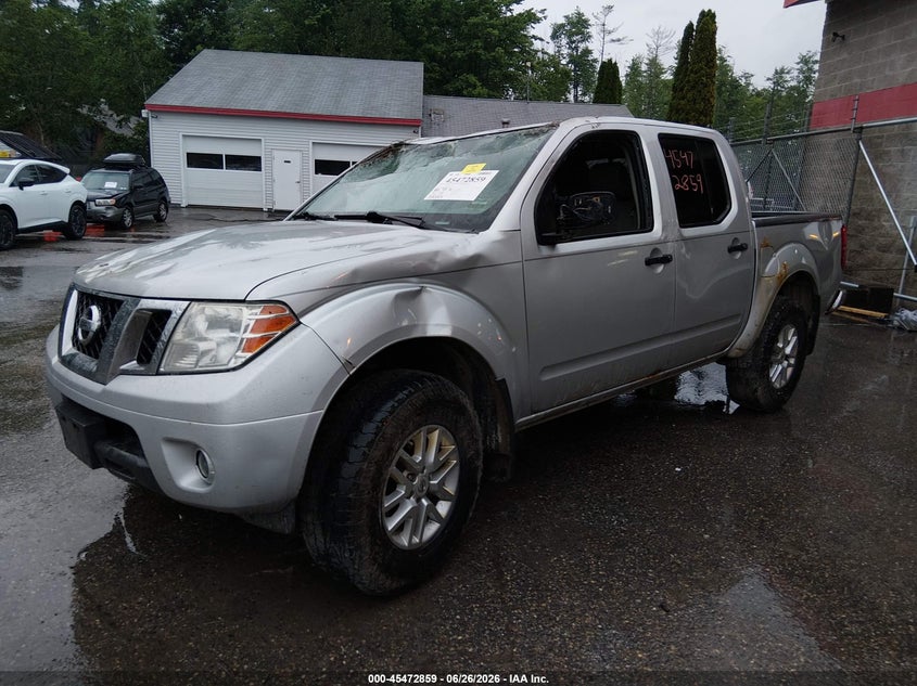 2015 Nissan Navara (Frontier), Правий перед, IAAI, VIN 1N6AD0EV2FN703573 — фото 2