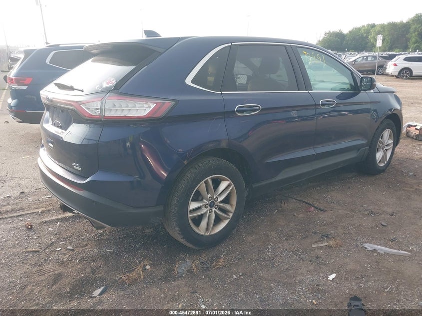 Vin: 2fmpk3j99gbb75519, lot: 45971028, ford edge sel 20164