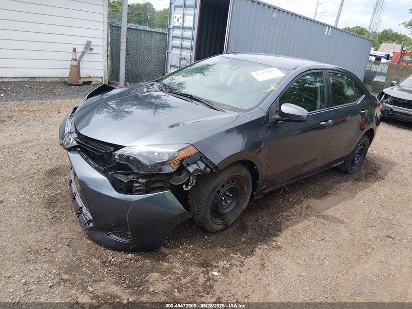 2018 TOYOTA COROLLA SEDAN 1.8L I-4 DOHC, VVT, 132HP