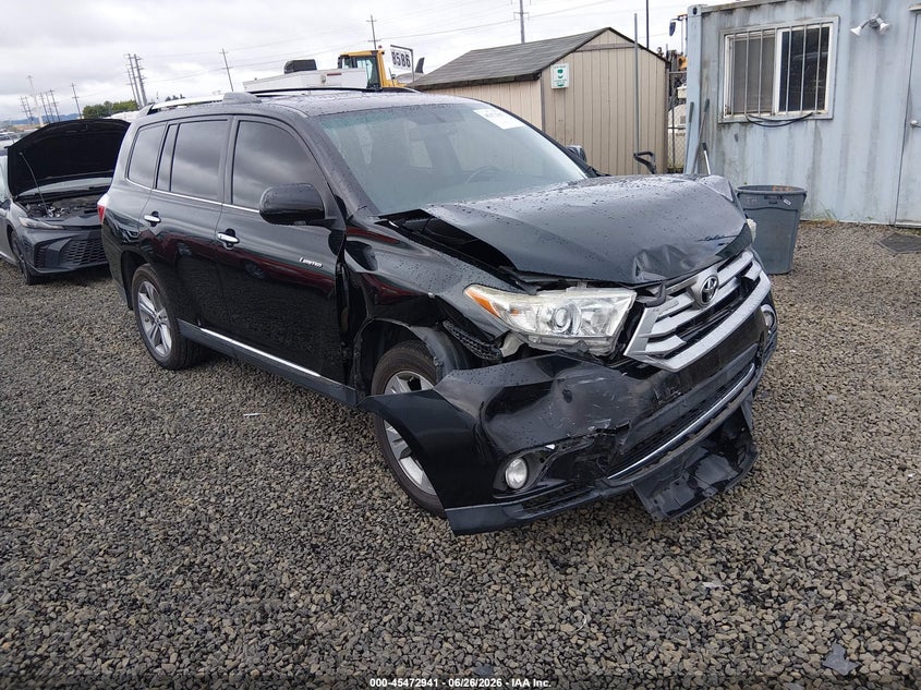 Vin: 5tddk3eh9cs116228, lot: 45971077, toyota highlander limited v6 2012 img_1
