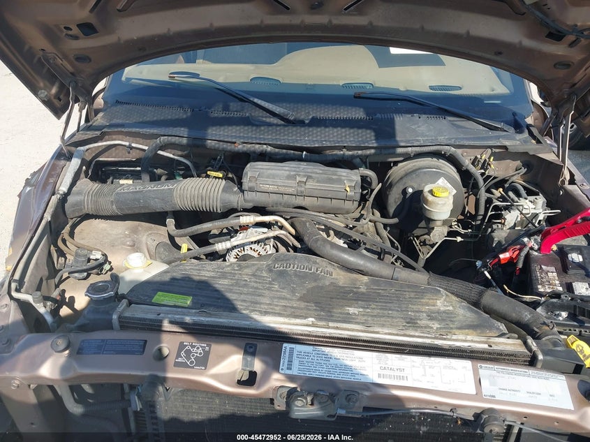 DODGE RAM 1500 2000 VIN 1B7HC13Z8YJ122296