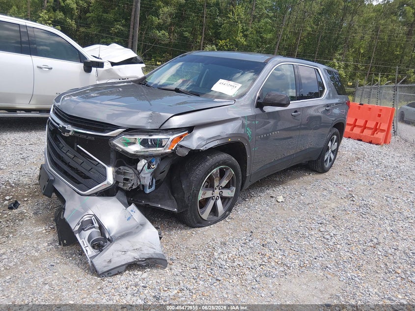 2020 Chevrolet Traverse, Front End, IAAI, VIN 1GNERFKW3LJ207780 — photo 2