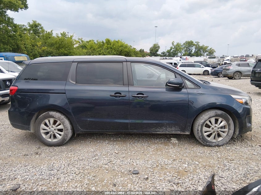 2015 Kia Sedona Lx VIN: KNDMB5C10F6067992 Lot: 45472968