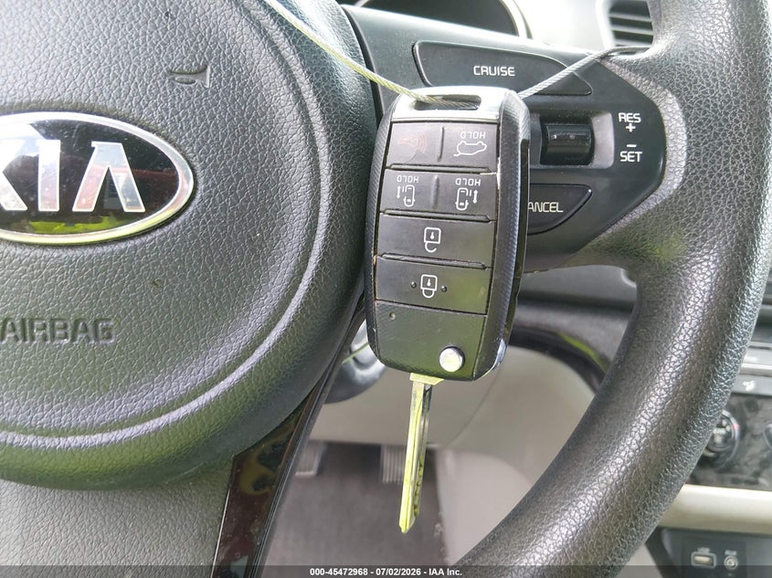 2015 Kia Sedona Lx VIN: KNDMB5C10F6067992 Lot: 45472968