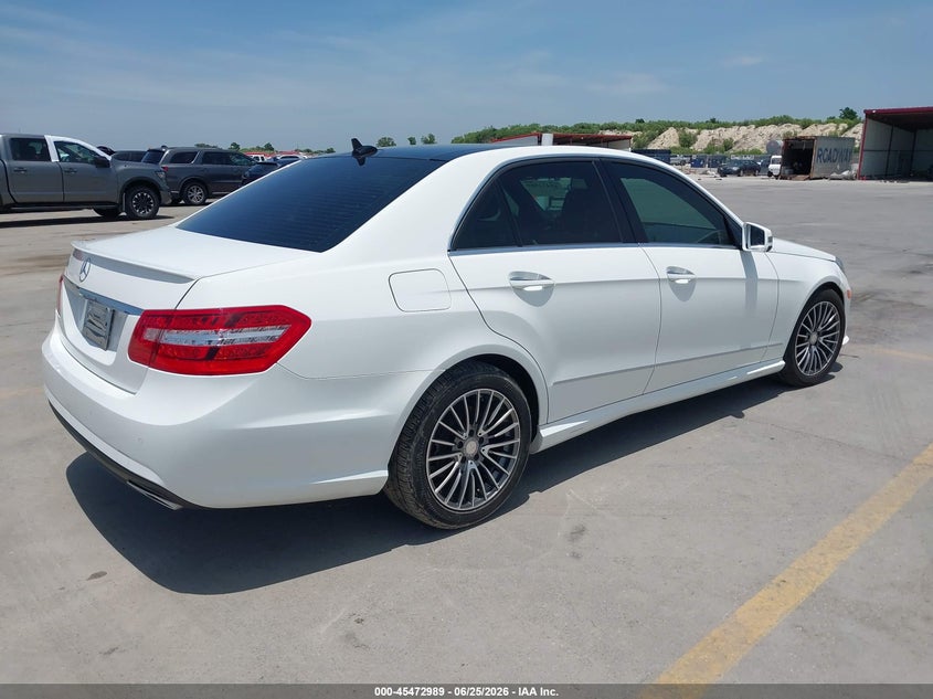 2013 MERCEDES-BENZ E 350 BLUETEC SEDAN 3.0L V-6 DI, DOHC, TURBO, 210HP