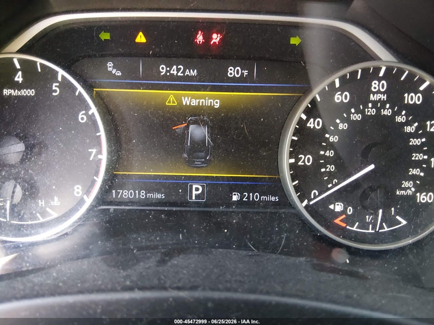 2015 NISSAN MURANO auction photo 7