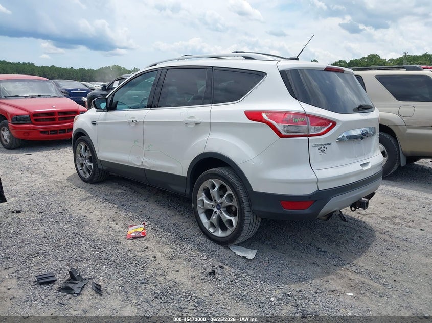 Vin: 1fmcu9j98eua57139, lot: 45971137, ford escape titanium 20143
