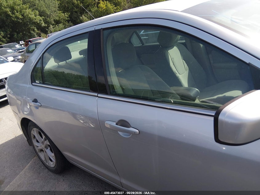 2012 FORD FUSION SEDAN 2.5L I-4 DOHC, VVT, 175HP