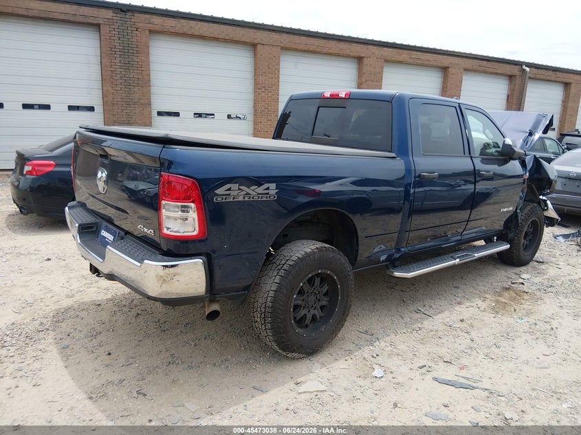 Vin: 3c6ur5cj1kg650387, lot: 45971175, ram 2500 tradesman  4x4 6'4 box 20194