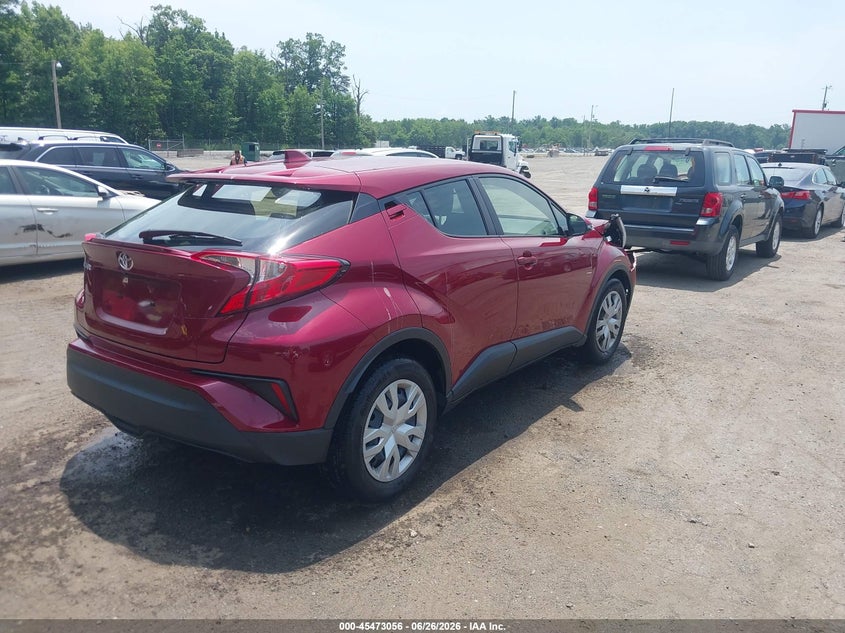 Vin: jtnkhmbx5k1018036, lot: 45971192, toyota c-hr le 20194