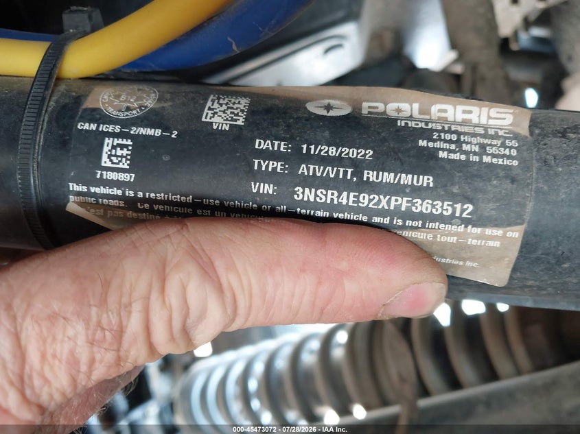 POLARIS RZR 2023