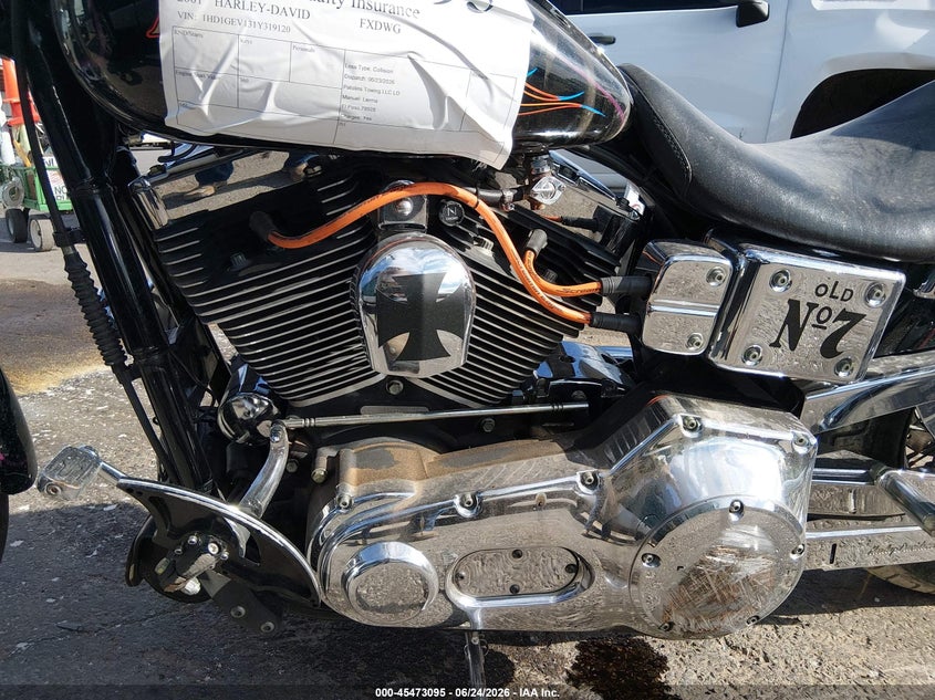 2001 Harley-Davidson Fxdwg VIN: 1HD1GEV131Y319120 Lot: 45473095