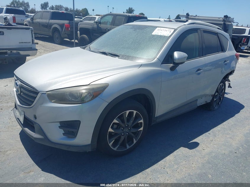 Vin: jm3ke2d33g0681329, lot: 45971311, mazda cx-5 20162