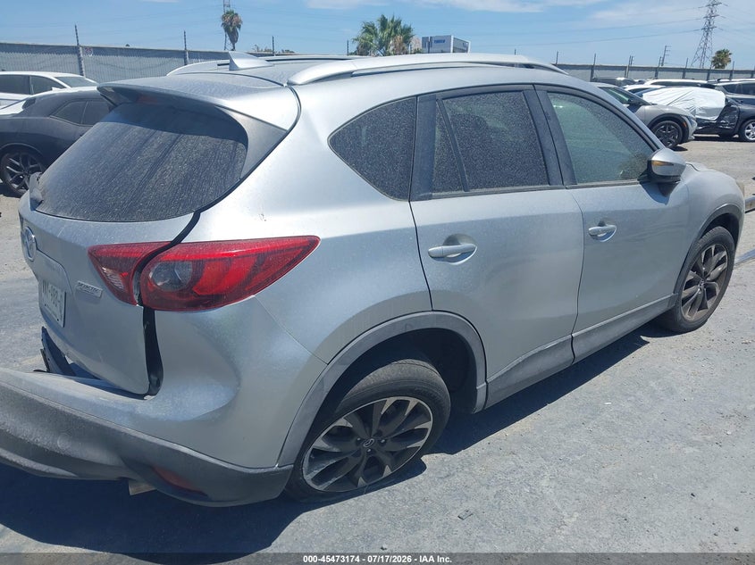 Vin: jm3ke2d33g0681329, lot: 45971311, mazda cx-5 20164