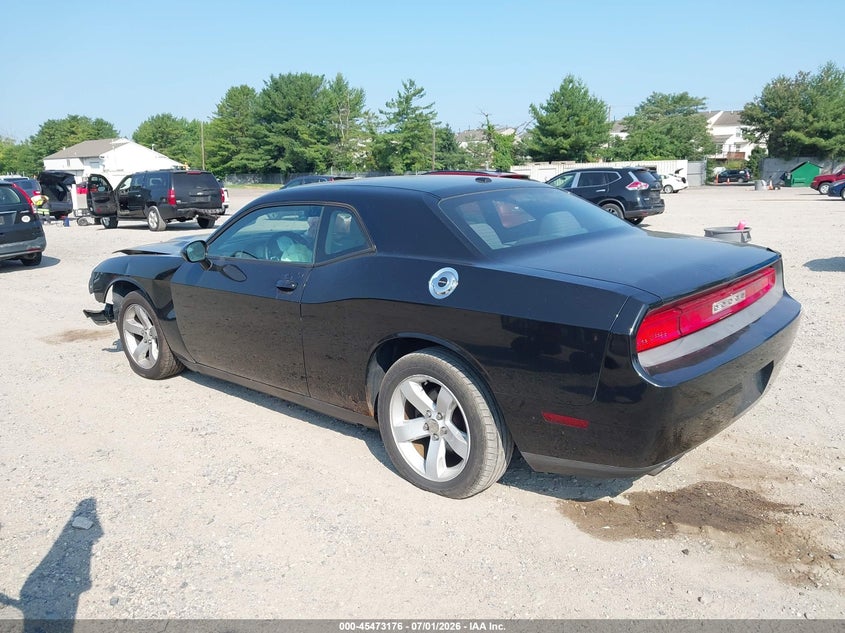Vin: 2c3cdyag9ch222195, lot: 45971312, dodge challenger sxt 20123