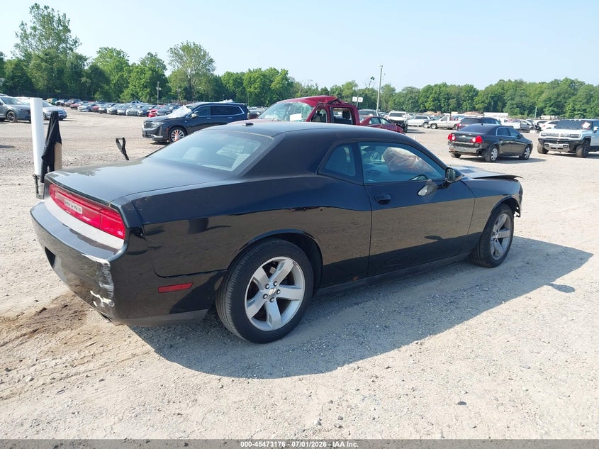 Vin: 2c3cdyag9ch222195, lot: 45971312, dodge challenger sxt 20124