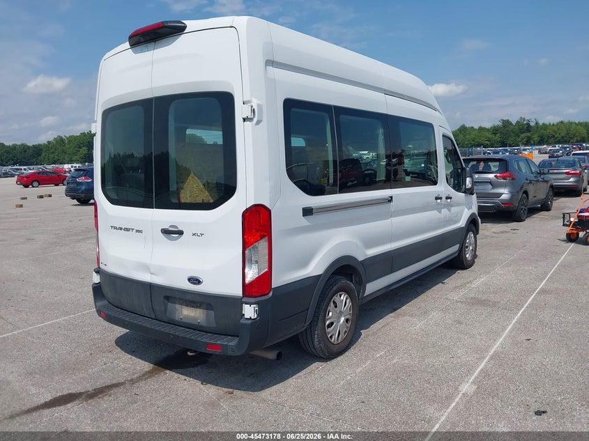 Vin: 1fbax2x89nka76808, lot: 45971315, ford transit-350 passenger van xl/xlt 20224