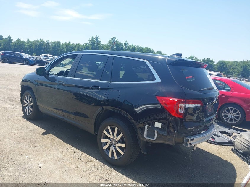 Vin: 5fnyf6h56lb044577, lot: 45971323, honda pilot awd ex-l 20203