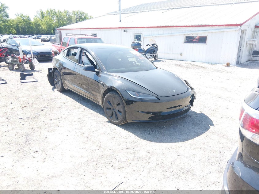 2025 TESLA MODEL 3 auction photo 1