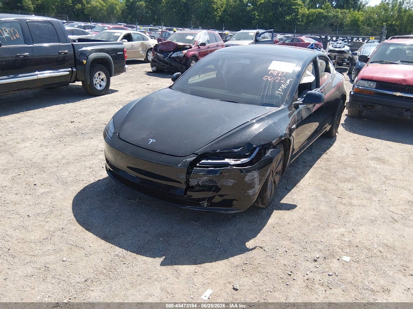 2025 TESLA MODEL 3 auction photo 2