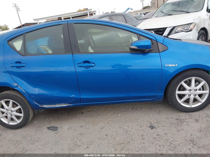 2016 Toyota Prius C Three VIN: JTDKDTB38G1136743 Lot: 45473195