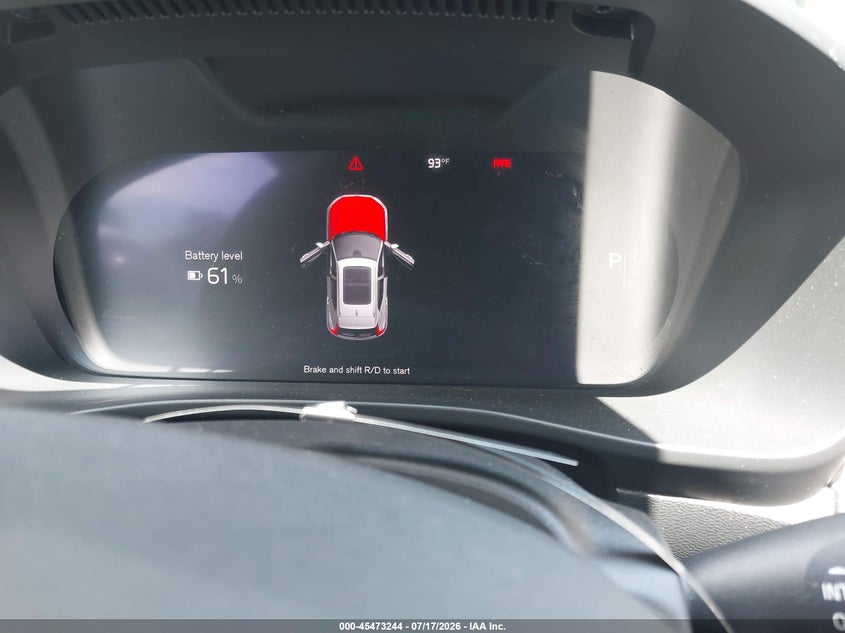 VOLVO XC40 RECHARGE PURE ELECTRIC 2023 VIN YV4ED3UW3P2963299