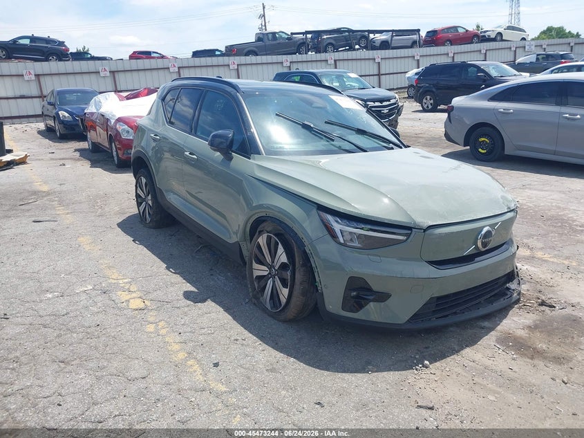 2023 VOLVO XC40 RECHARGE PURE ELECTRIC auction photo 1