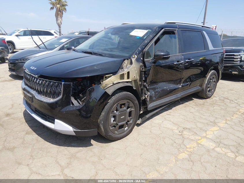 Vin: kndnc5kaxs6035774, lot: 45971429, kia carnival mpv hybrid ex 20252