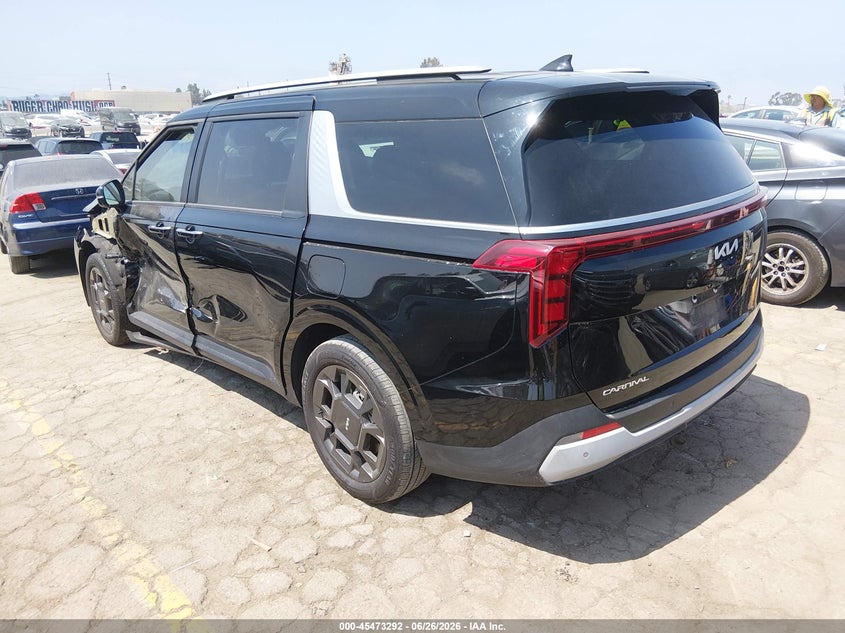 Vin: kndnc5kaxs6035774, lot: 45971429, kia carnival mpv hybrid ex 20253