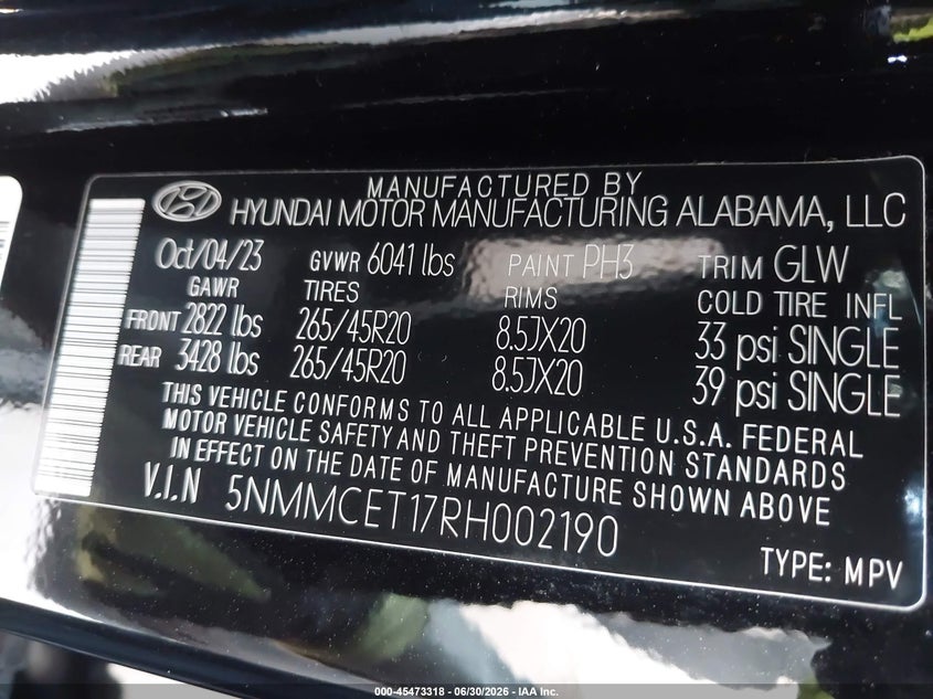 2024 Genesis Electrified Gv70 Advanced Awd VIN: 5NMMCET17RH002190 Lot: 45473318