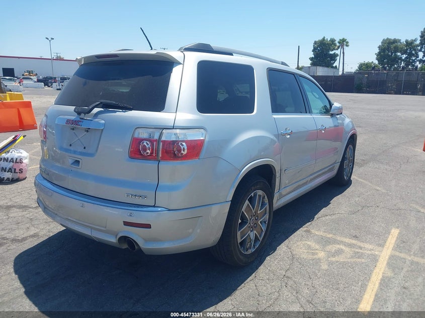 2012 GMC ACADIA auction photo 4