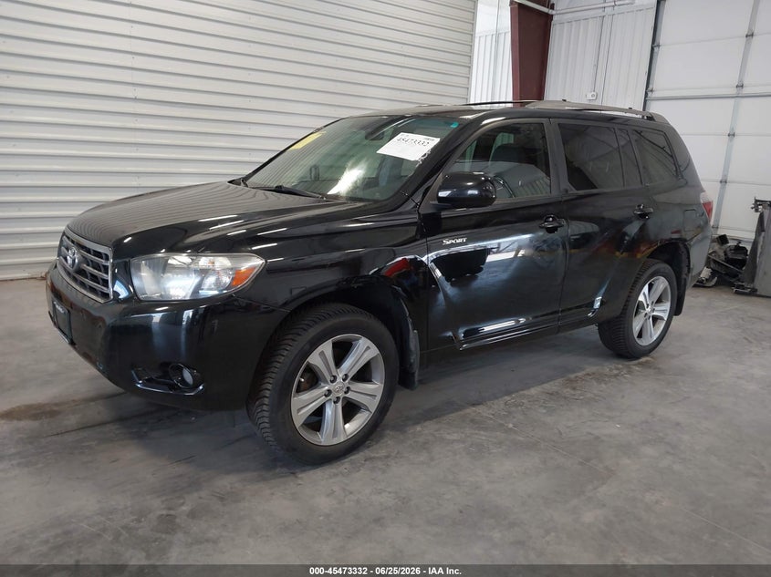 2010 TOYOTA HIGHLANDER auction photo 2
