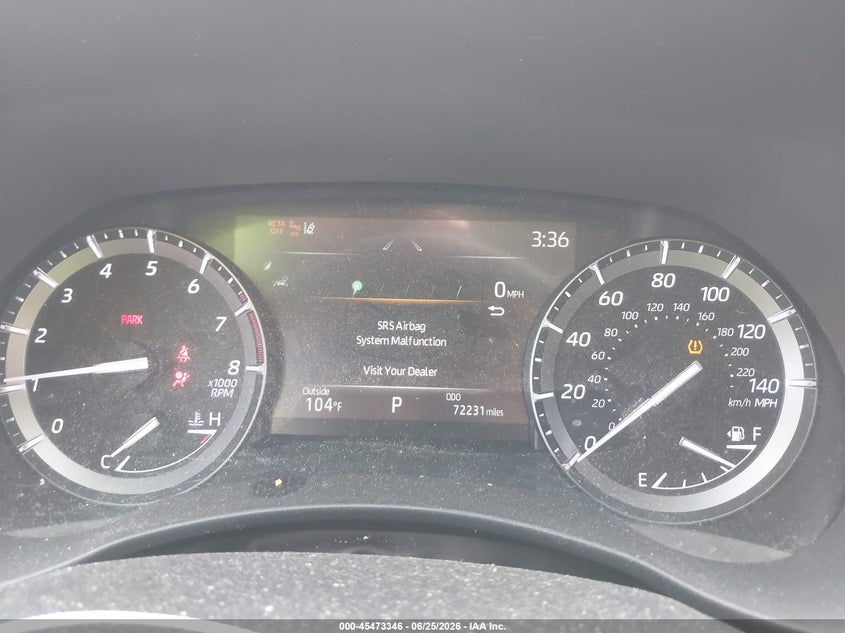 2021 TOYOTA HIGHLANDER auction photo 7