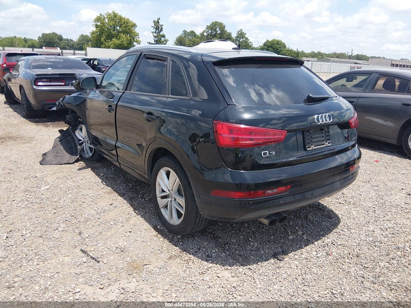 Vin: wa1bccfsxhr011695, lot: 45971531, audi q3 2.0t premium 20173