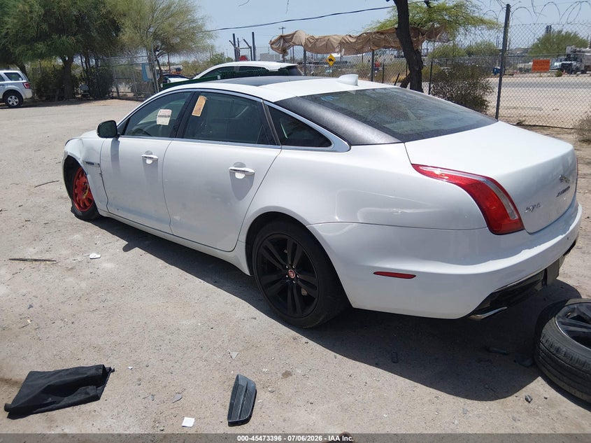 Vin: sajwj2gdxg8v96307, lot: 45971533, jaguar xj xjl portfolio 20163