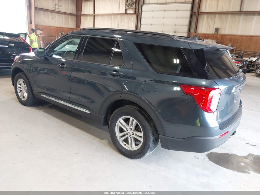 Vin: 1fmsk8dh7pgb71715, lot: 45971540, ford explorer xlt 20233