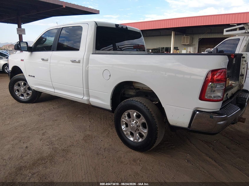 Vin: 3c6ur5dj4kg698545, lot: 45971555, ram 2500 big horn  4x4 6'4 box 20193
