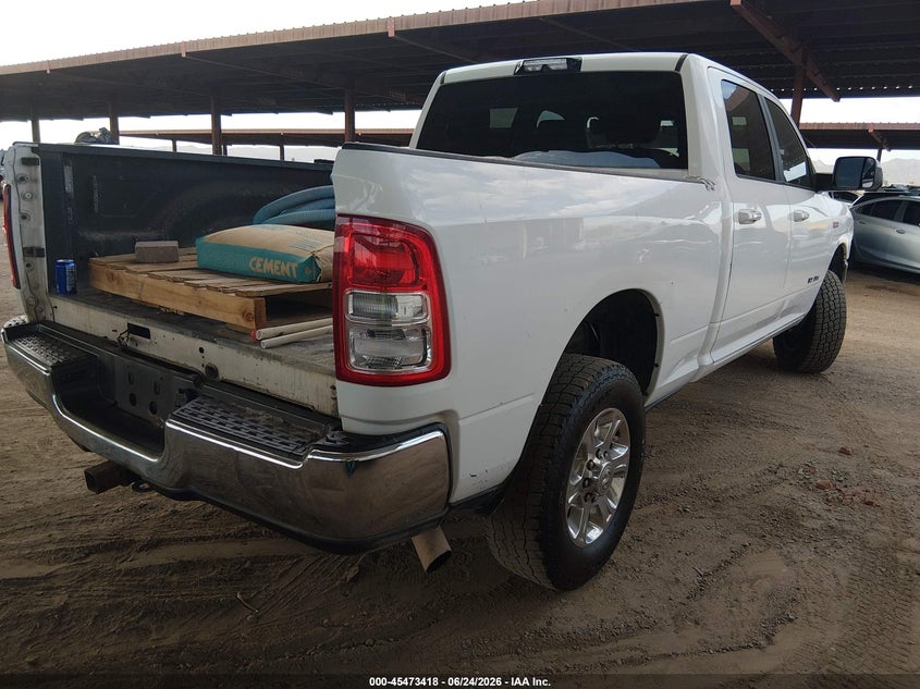 Vin: 3c6ur5dj4kg698545, lot: 45971555, ram 2500 big horn  4x4 6'4 box 20194