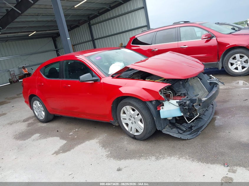 2013 Dodge Avenger Se VIN: 1C3CDZAB8DN588314 Lot: 45473428