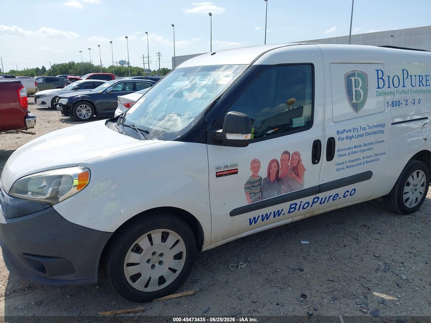 2015 Ram Promaster City Tradesman VIN: ZFBERFAT8F6A40880 Lot: 45473435