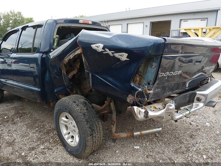 2004 Dodge Dakota Slt VIN: 1D7HG48N84S717932 Lot: 45473439
